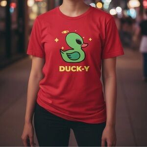 DUCK-Y ALIEN UNISEX T-SHIRT